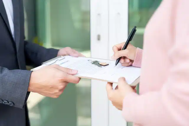 Signing a Lease